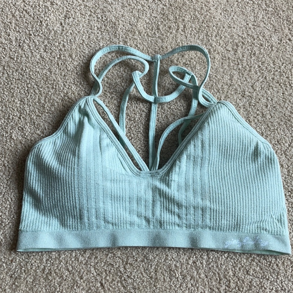 Mint green bralette
